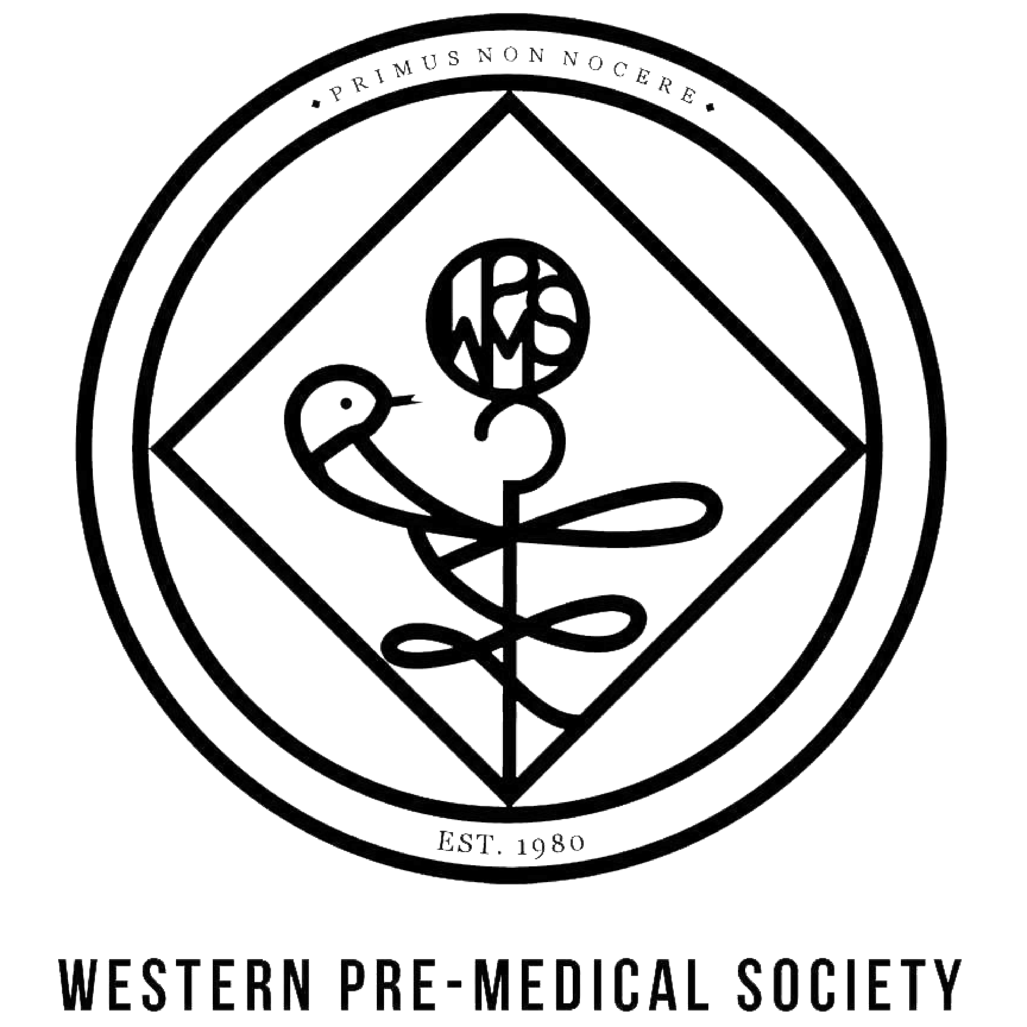 Pre-med logo black